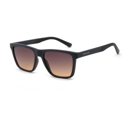 OC.KD.0895-2002 Oculos de Sol Infantil Masculino Chilli Beans Quadrado Degrade Marrom